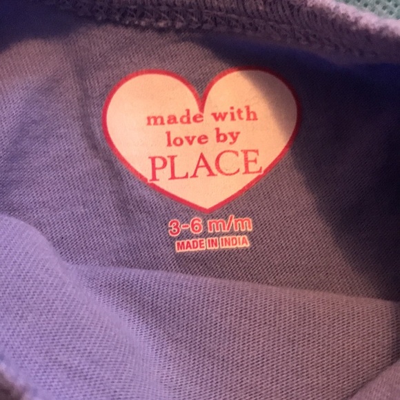 🌸Place baby girl long sleeve Smile romper with flower 3-6M🌸 - Picture 4 of 4